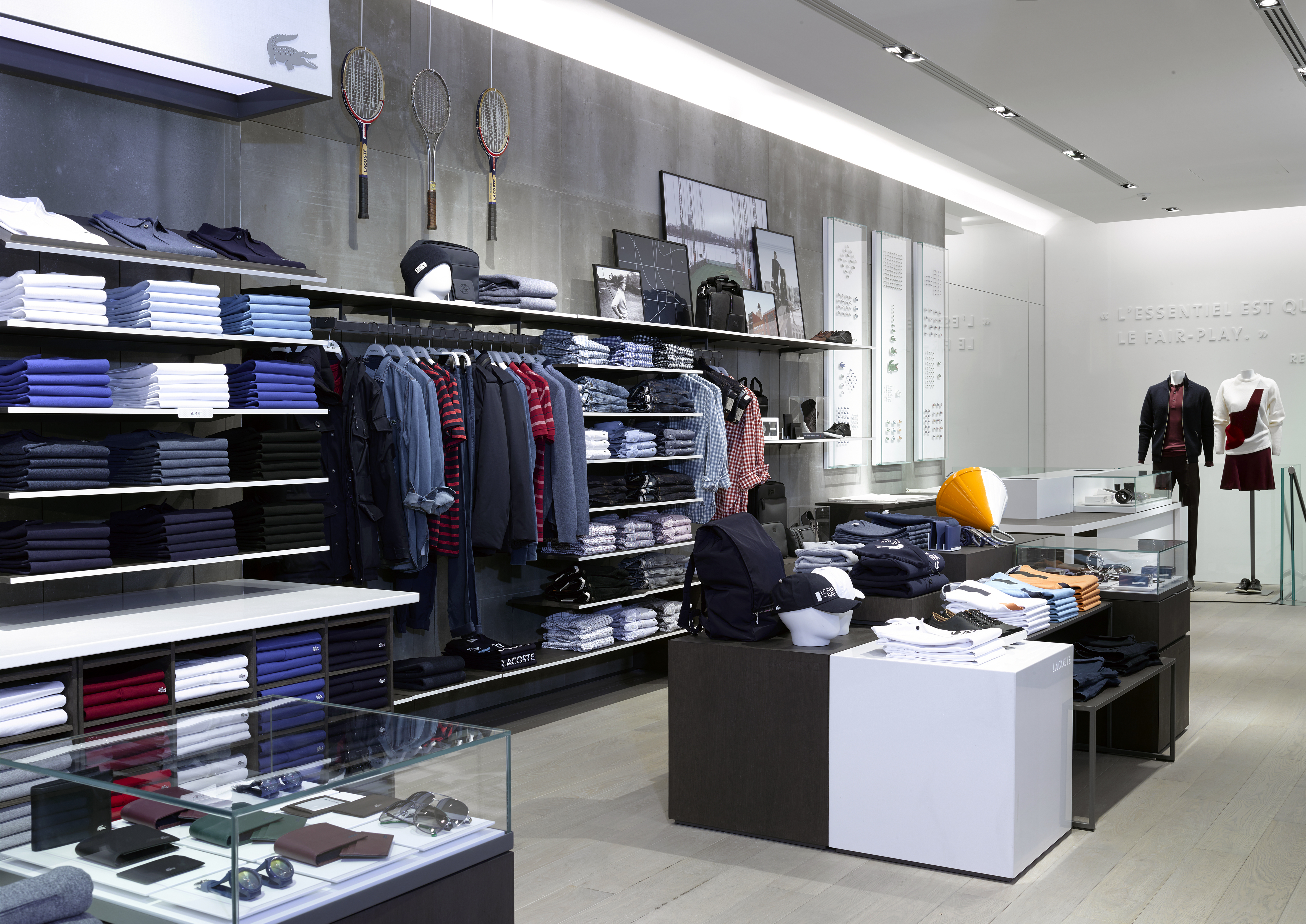 LACOSTE PRESENTS A NEW STORE CONCEPT 