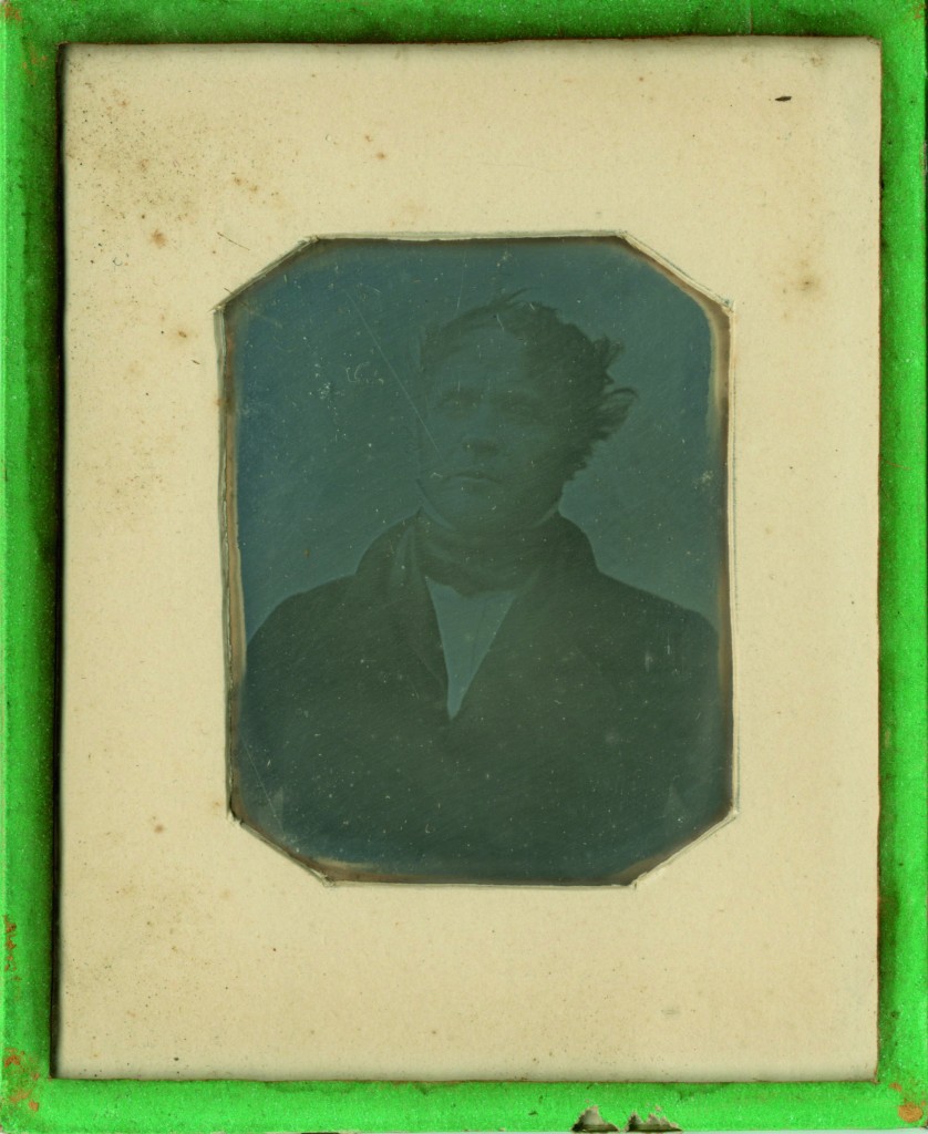 Jacques-Louis-Mandé DAGUERRE (Cormeilles-en-Parisis 1787-Bry-sur-Marne 1851) M. Huet 1837 Daguerréotype 1837