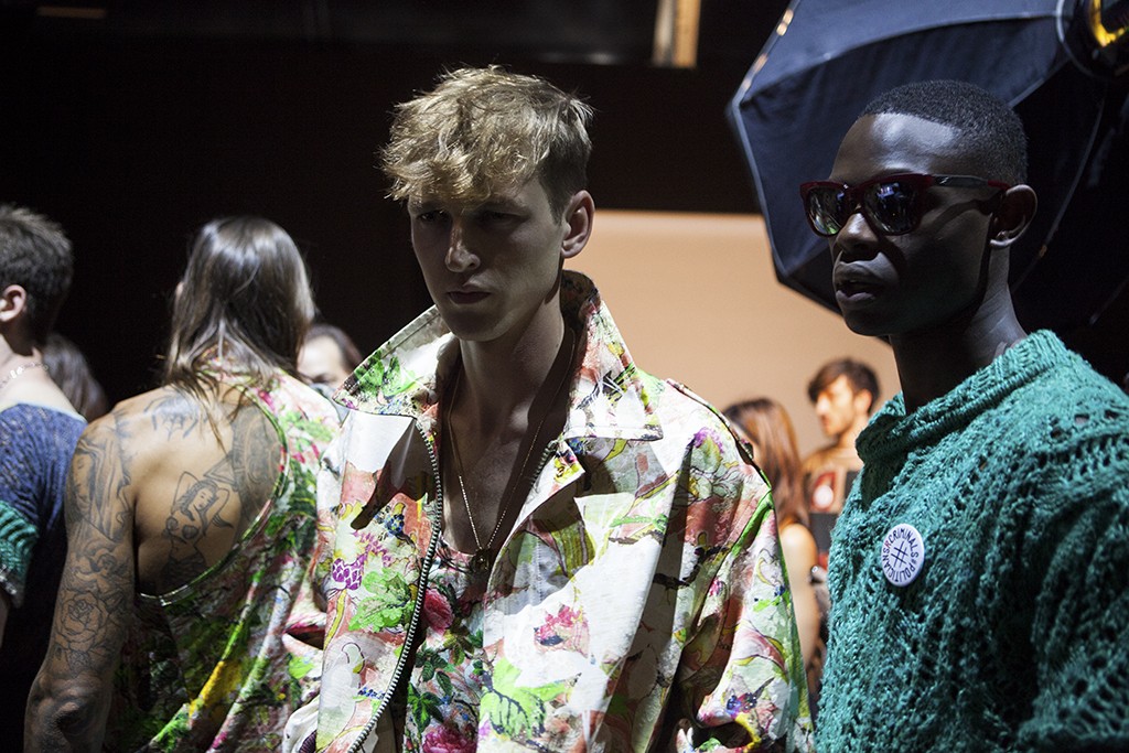 Vivienne Westwood/men Spring-Summer 2016 Milan Fashion Week backstage by Tassili Calatroni / Crash Magazine