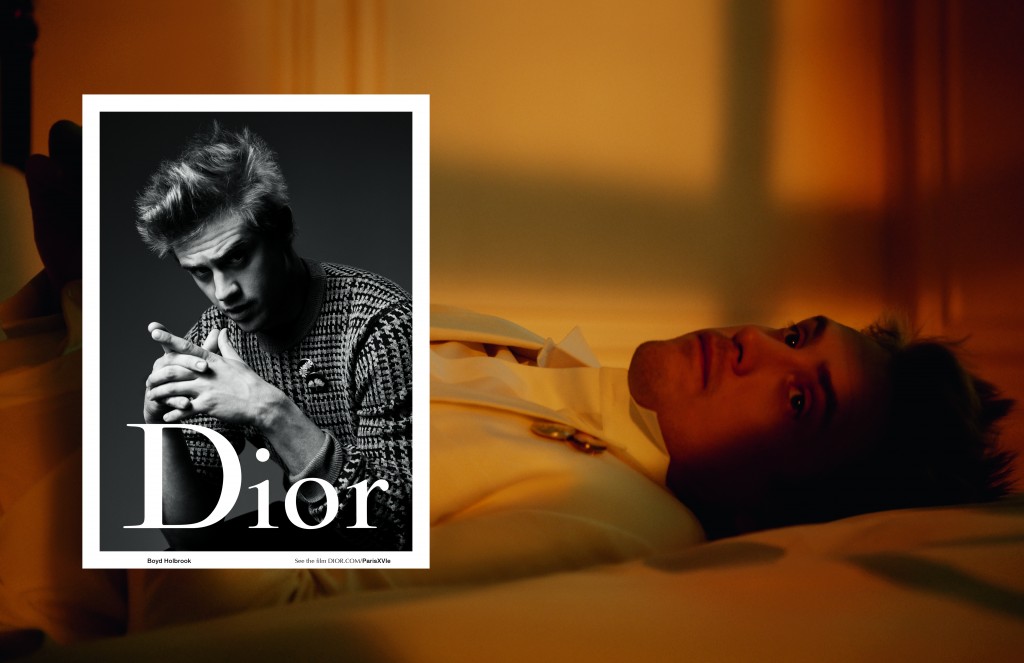 Boyd Holbrook for Dior Homme releases in new Fall-Winter 2015 campaign film by Willy Vanderperre, Paris XVI