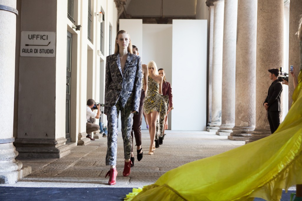 Roberto Cavalli SS16 backstage Peter Dundas Milan Fashion Week Crash Magazine