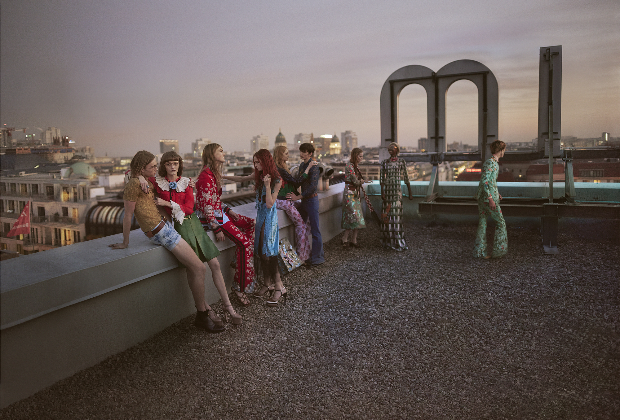 Spytte ud Nat Offentliggørelse The Gucci SS16 campaign takes Berlin to the 80s - Crash