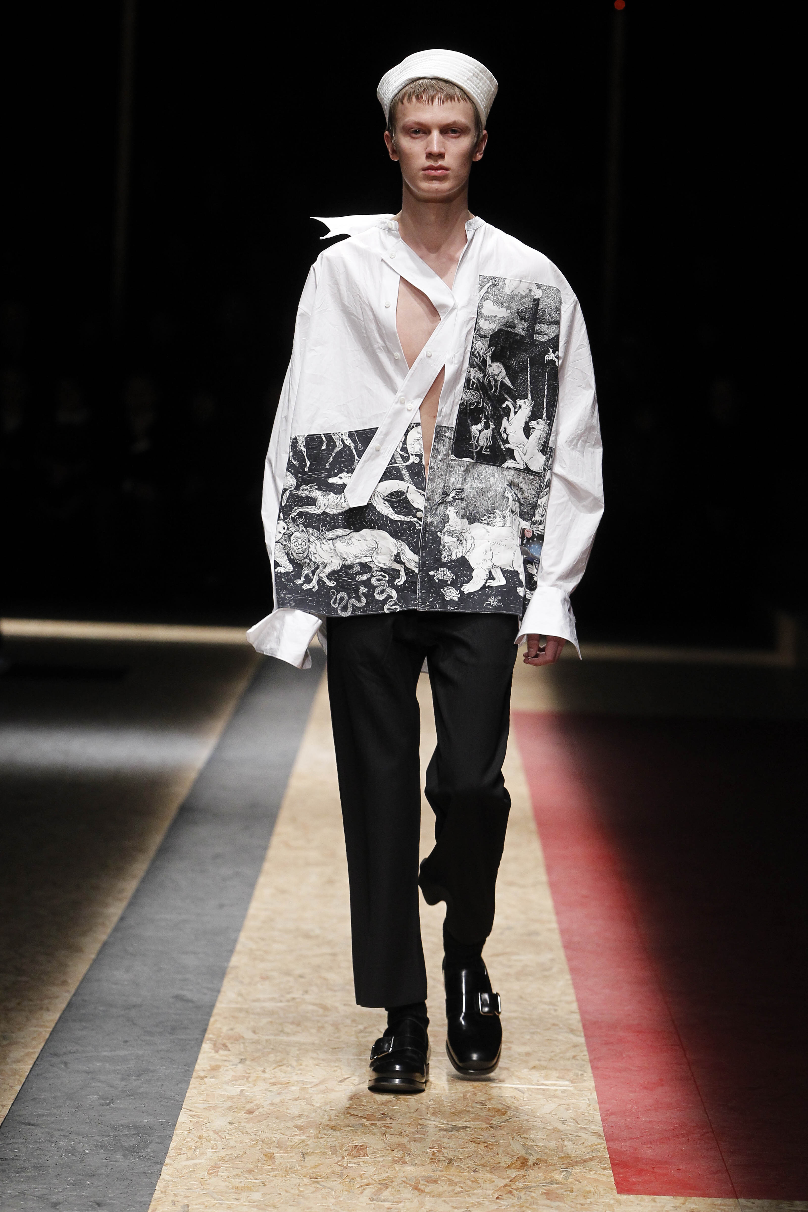 prada mens runway