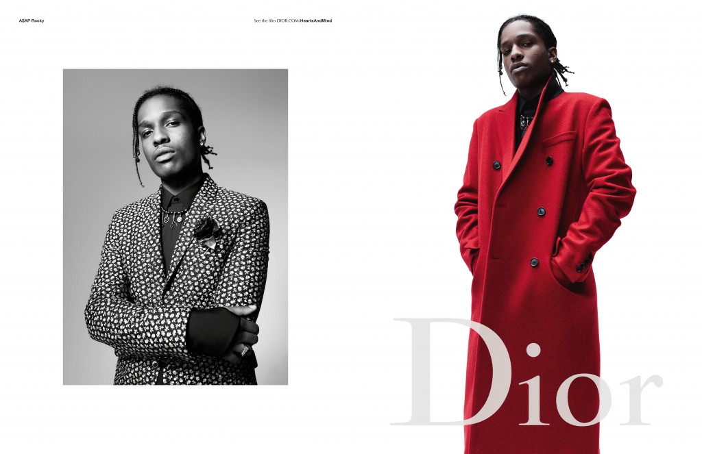 Dior Homme Fall Winter 2016 campaign a$ap Rocky Willy Vanderperre Crash Magazine