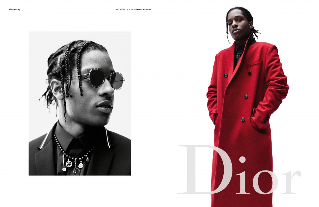 Dior Homme Fall Winter 2016 campaign a$ap Rocky Willy Vanderperre Crash Magazine