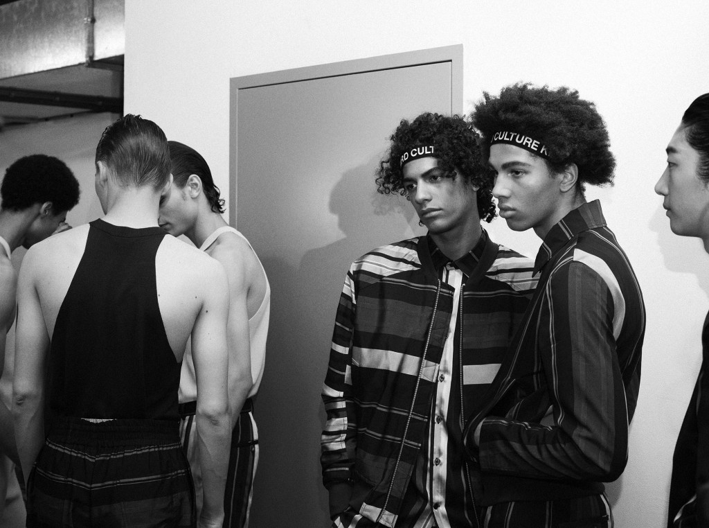 Backstage at Tiger of Sweden SS17 London Collections Men Fashion Week Crash Magazine by Leonardo Veloce