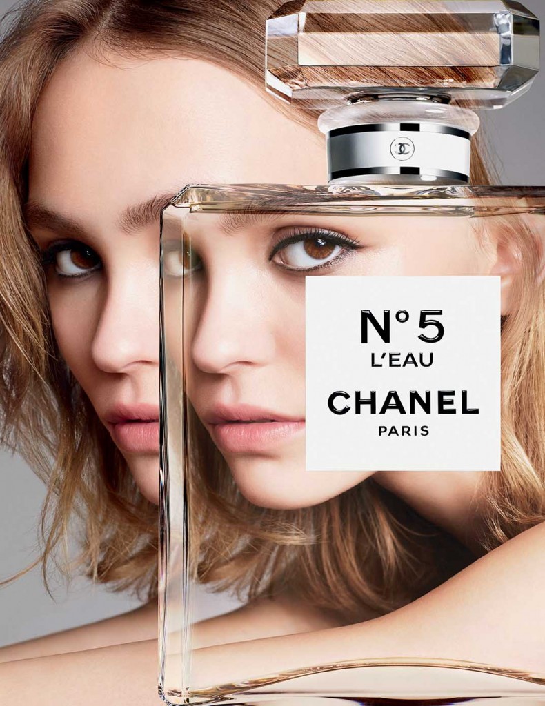 Chanel N.5 L'Eau campaign with Lily-Rose Depp - Crash magazine