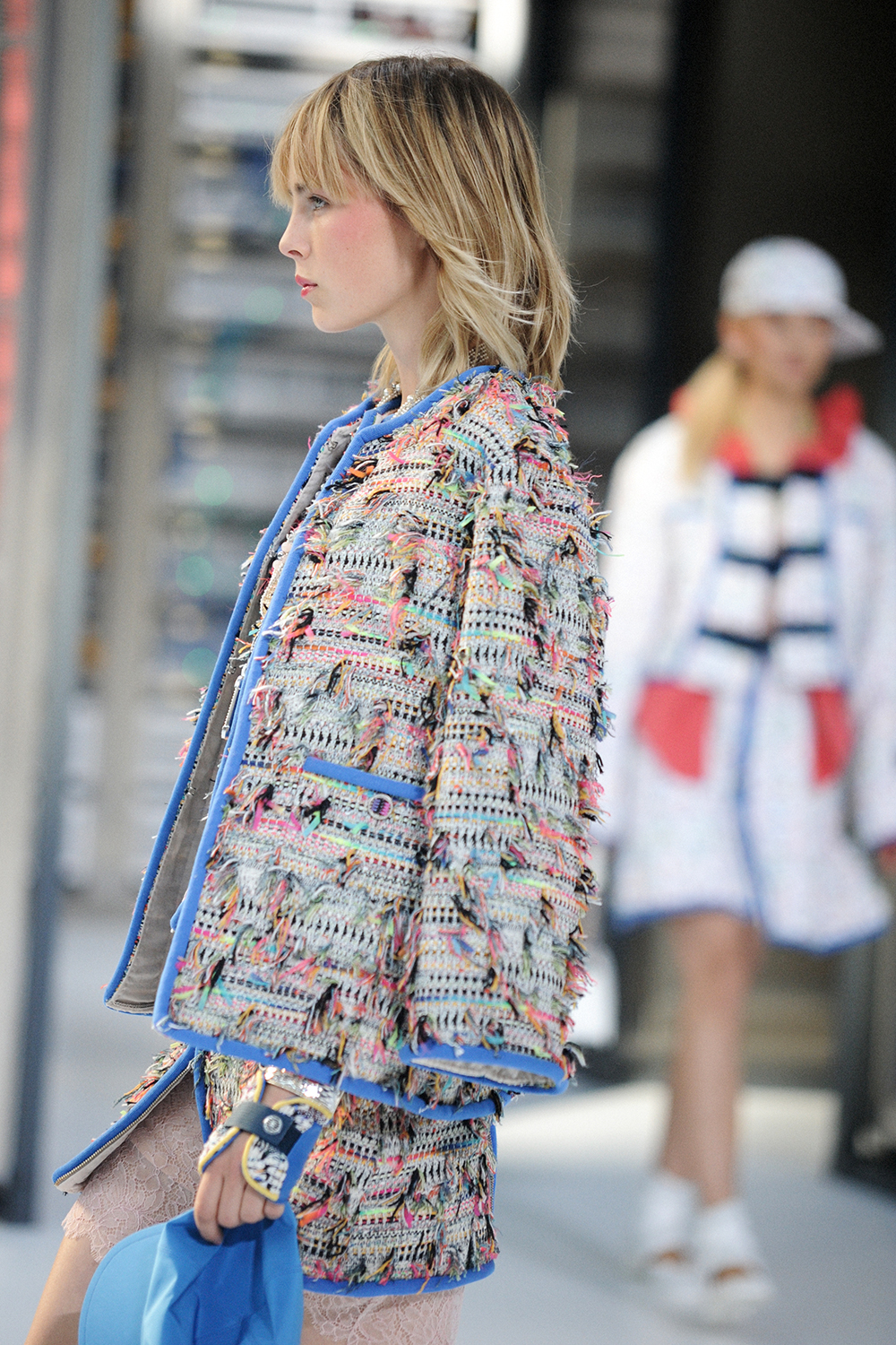 Cara Delevingne and Penelope Cruz Walk Karl Lagerfeld's Final Chanel Show  at Paris Fashion Week