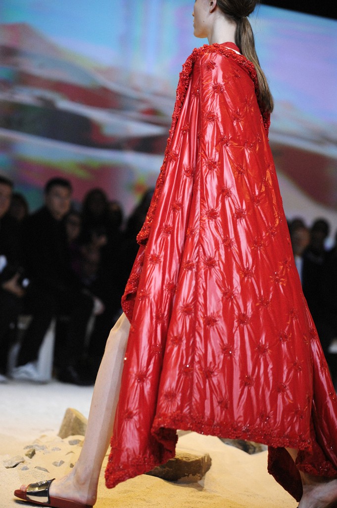 Moncler Gamme Rouge SS17 Paris Fashion Week Elise Toïdé