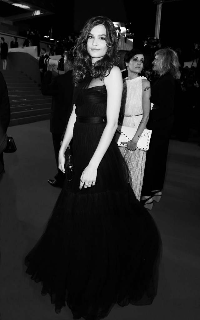 CANNES SHARPEST LOOK OF THE DAY / ALMA JODOROWSKI WEARING A CHANEL HAUTE COUTURE DRESS