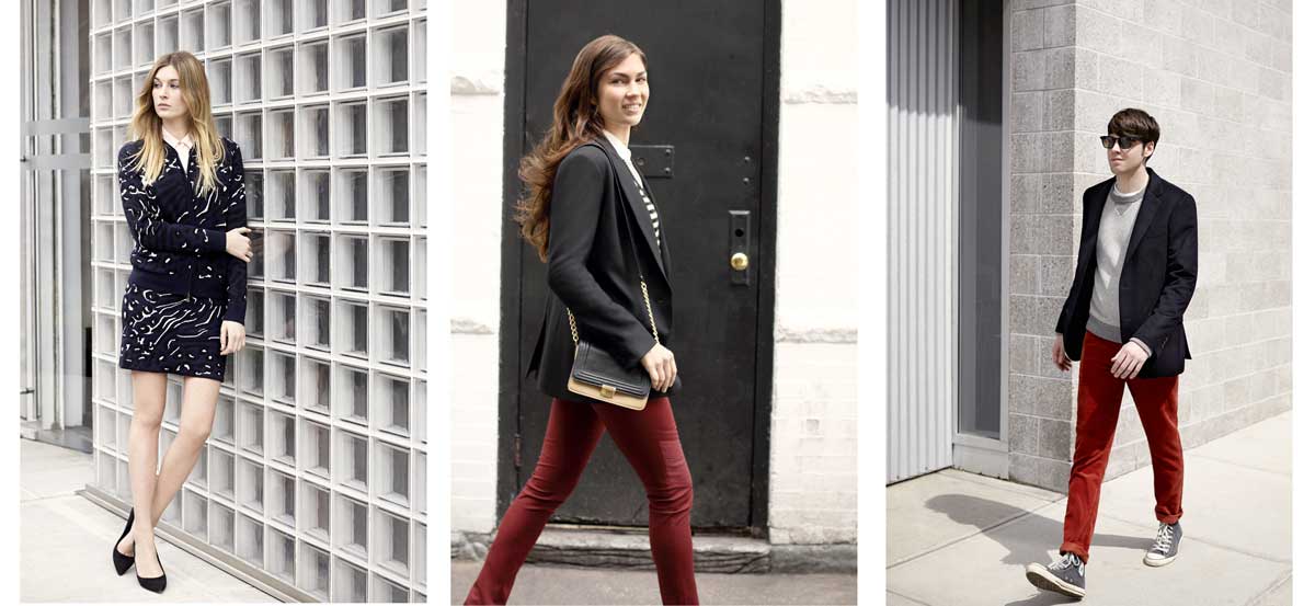 THE TRENDS / CLUB MONACO-FIRST BRAND TO STREAM A DIGITAL LOOKBOOK ON TUMBLR