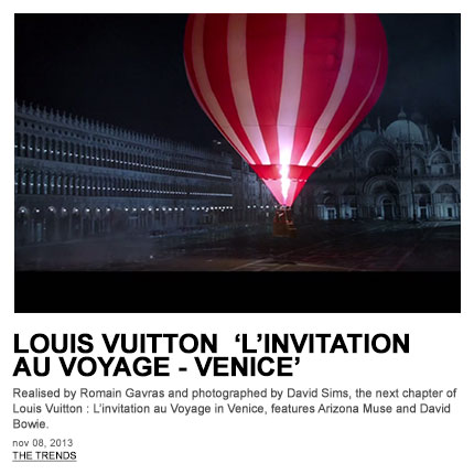 LOUIS VUITTON – INVITATION AU VOYAGE