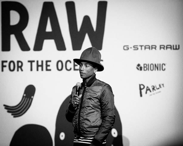 THE VIDEO OF THE NEW COLLABORATION BETWEEN G-STAR WITH PHARRELL WILLIAMS AND BIONIC YARN: FROM PLASTIC TO DENIM