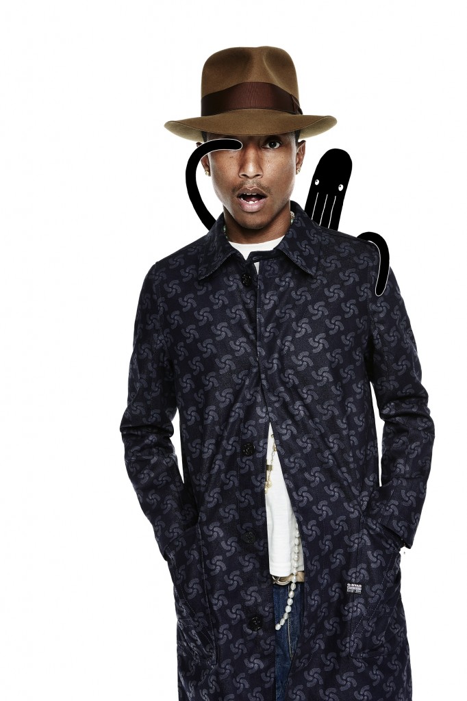 Pharrell Williams Announced As Co-Owner Of G-Star RAW