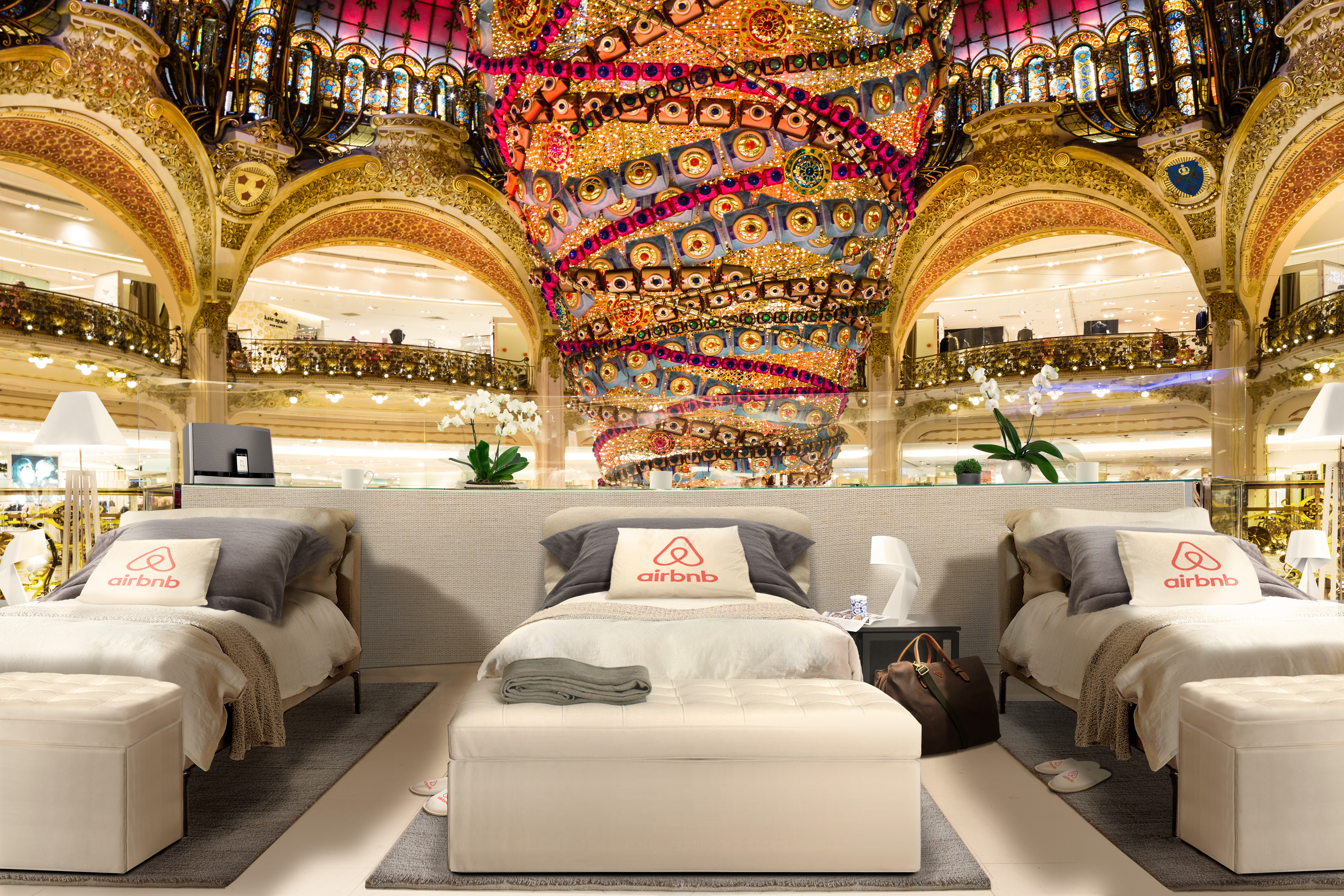 SPEND THE NIGHT AT THE GALERIES LAFAYETTE