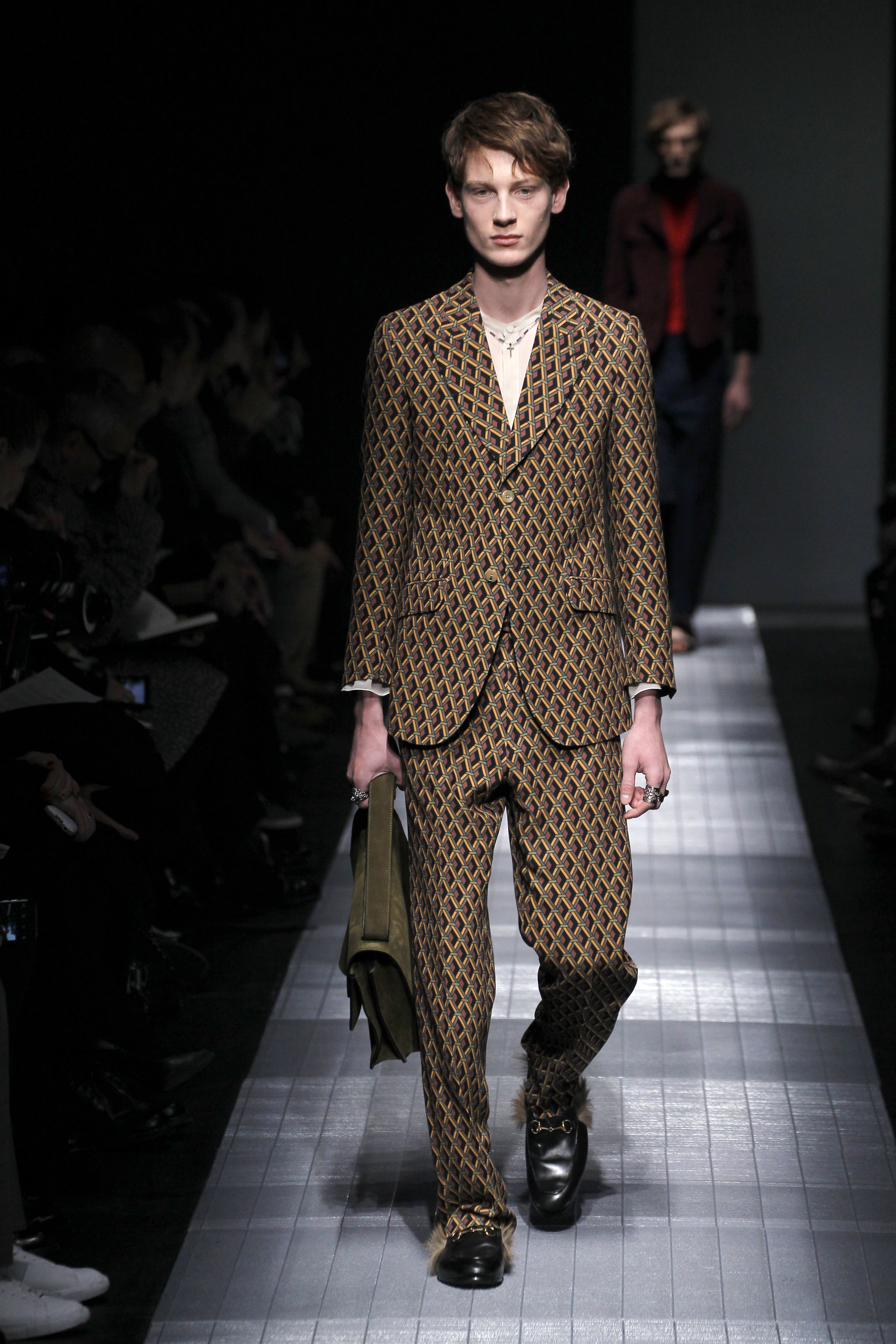GUCCI FALL WINTER 2015-16 MENS COLLECTION | The Skinny Beep