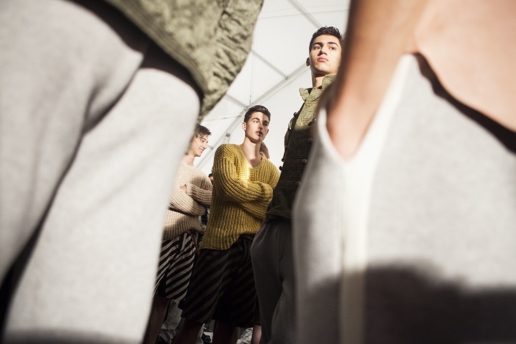 Ermanno Scervino/Men SS16 Milan Fashion Week backstage by Tassili Calatroni / Crash Magazine