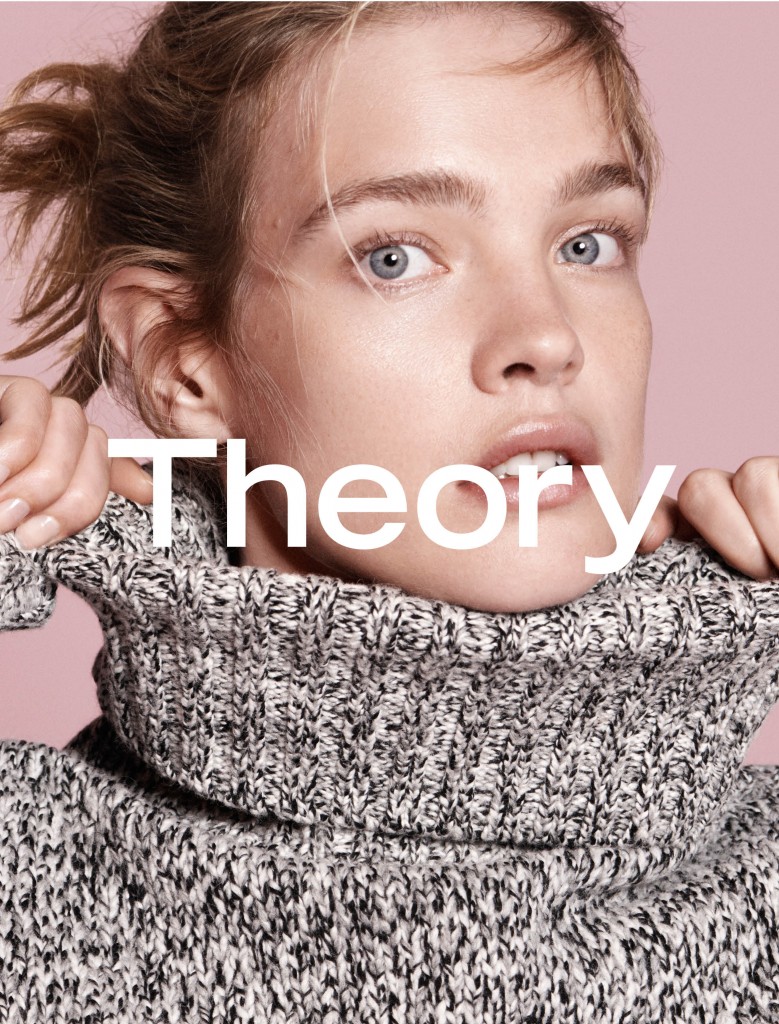 Natalia Vodianova for Theory Fall-Winter 2015 campaign by David Sims Crash Magazine