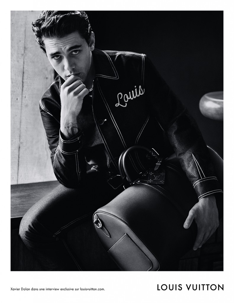 XAVIER DOLAN FOR LOUIS VUITTON