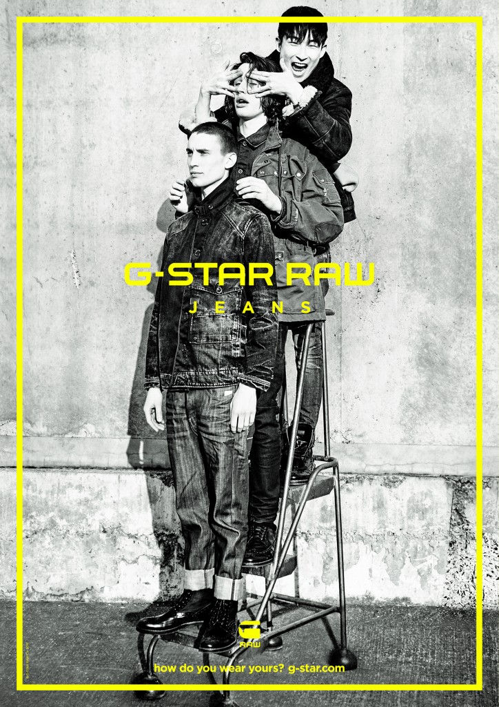 G-Star Jeans - G-Star RAW Fall-Wintern 2015 campaign by Ellen von Unwerth