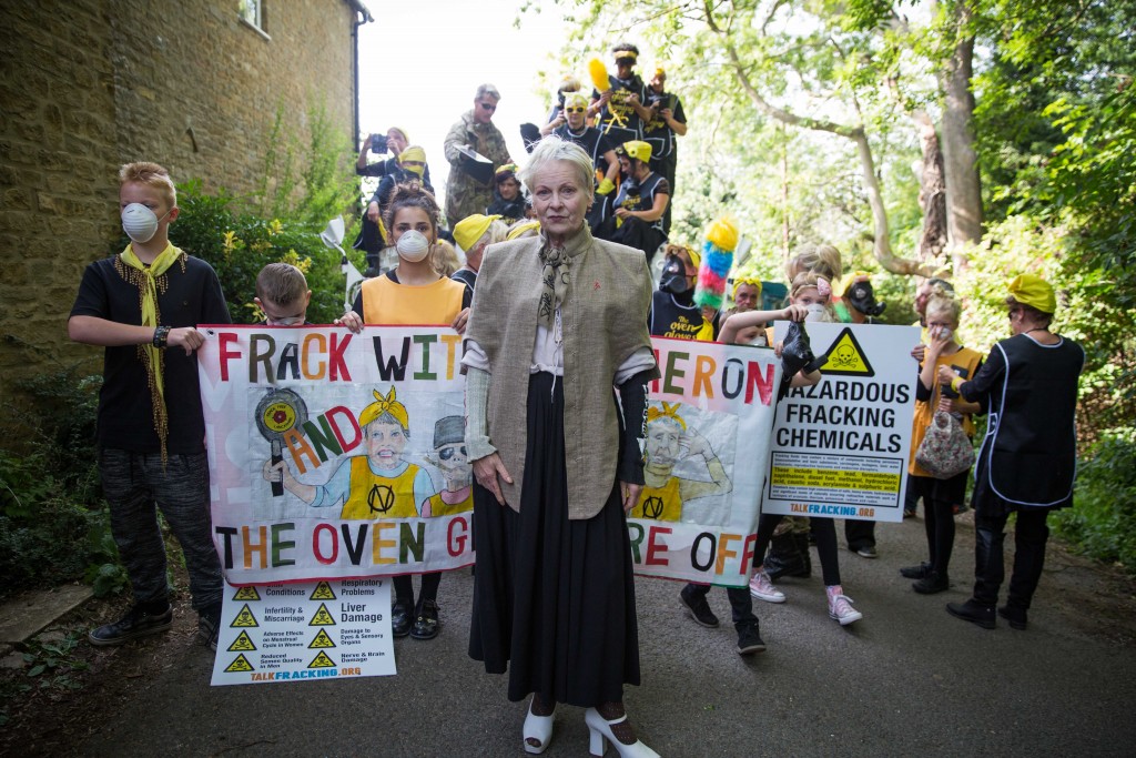 Vivienne Westwood against fracking