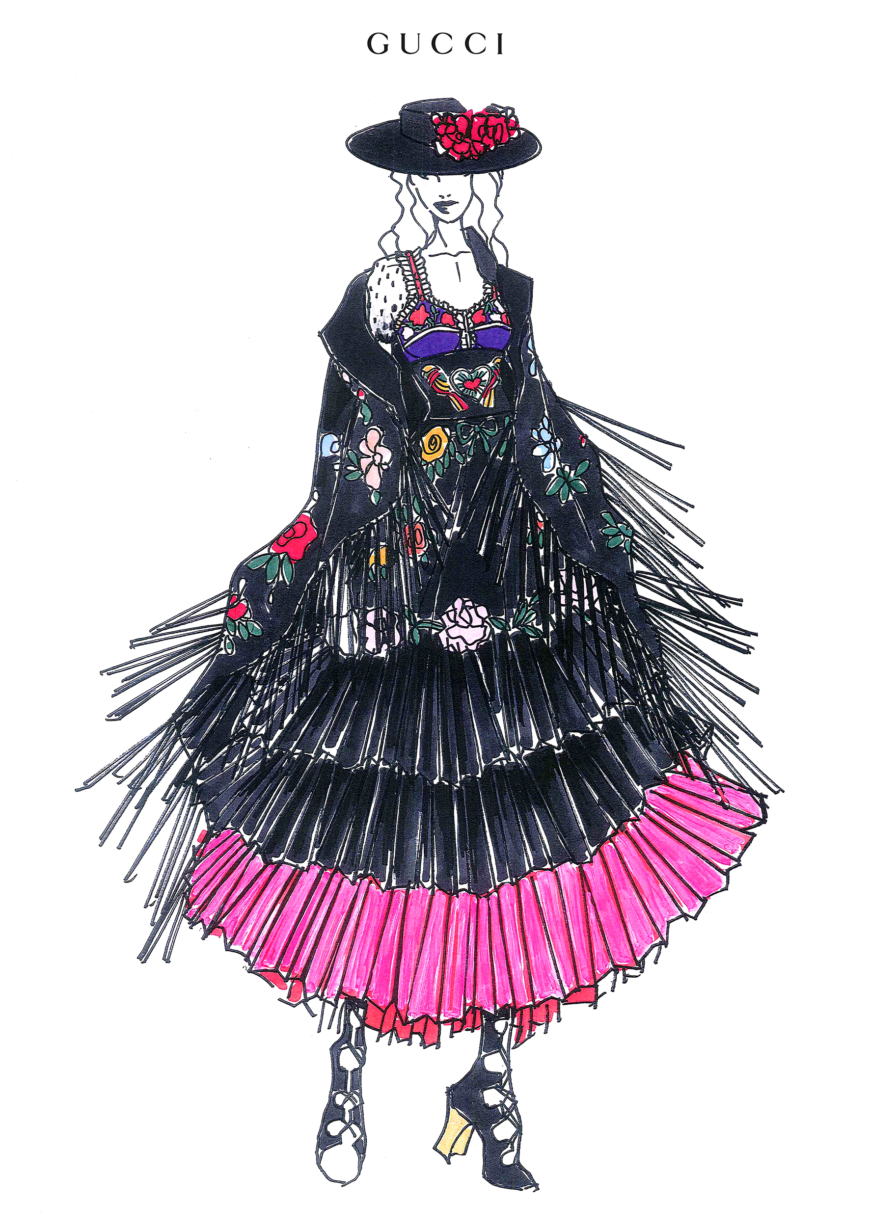 ALESSANDRO MICHELE’S COSTUMES FOR MADONNA’S REBEL HEART TOUR