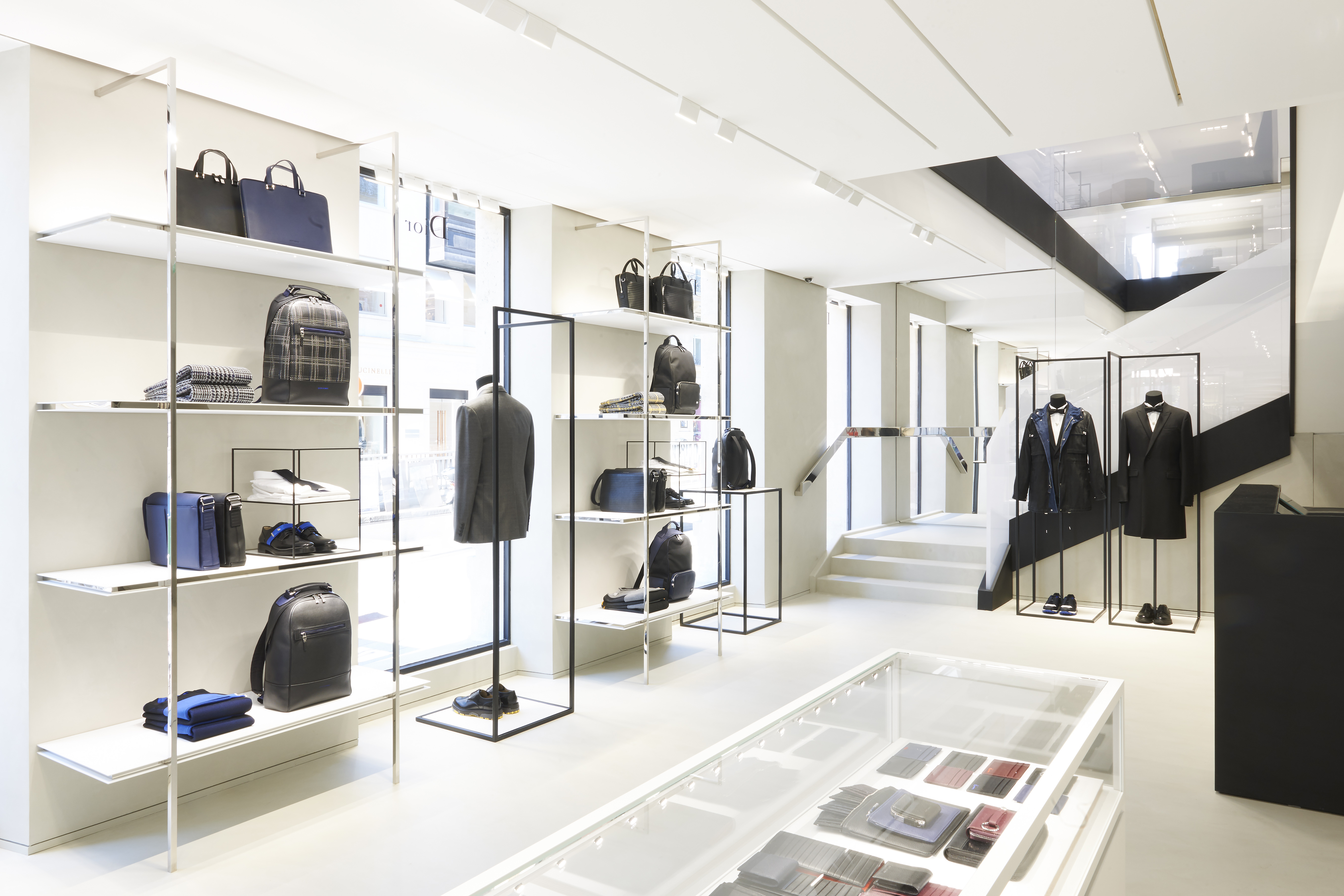INSIDE THE NEW DIOR HOMME PARIS STORE
