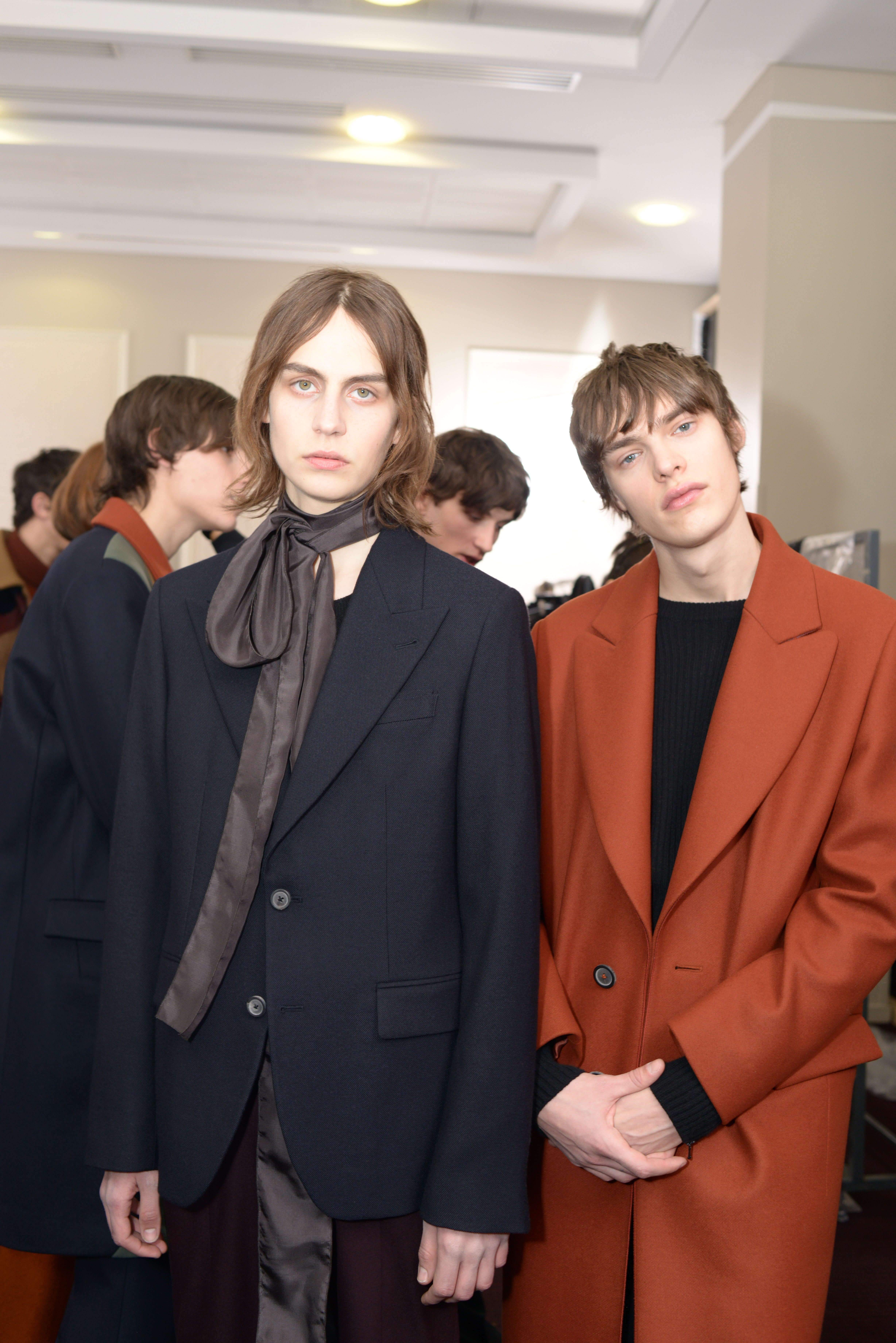 BACKSTAGE AT WOOYOUNGMI FALL-WINTER 2016 PARIS
