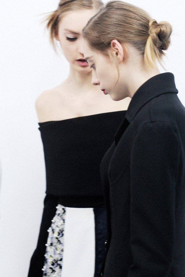 BACKSTAGE AT CHRISTIAN DIOR HAUTE COUTURE SPRING-SUMMER 2016 PARIS ...