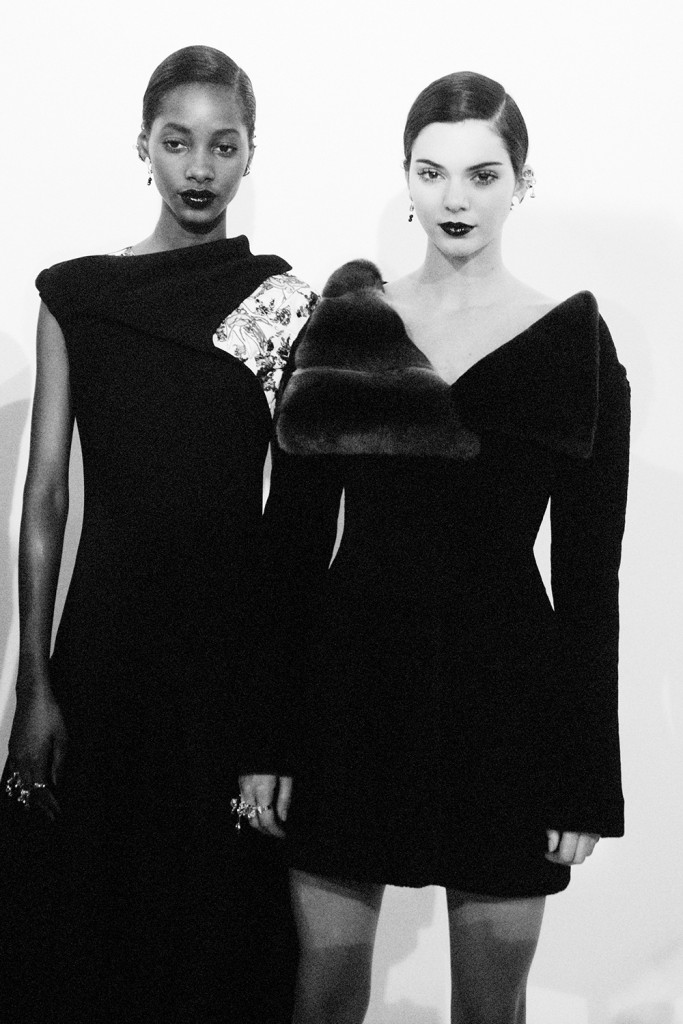 Backstage Dior-Fall-Winter-2016 Paris Fashion Week Crash Magazine Elise Toïdé Kendall Jenner