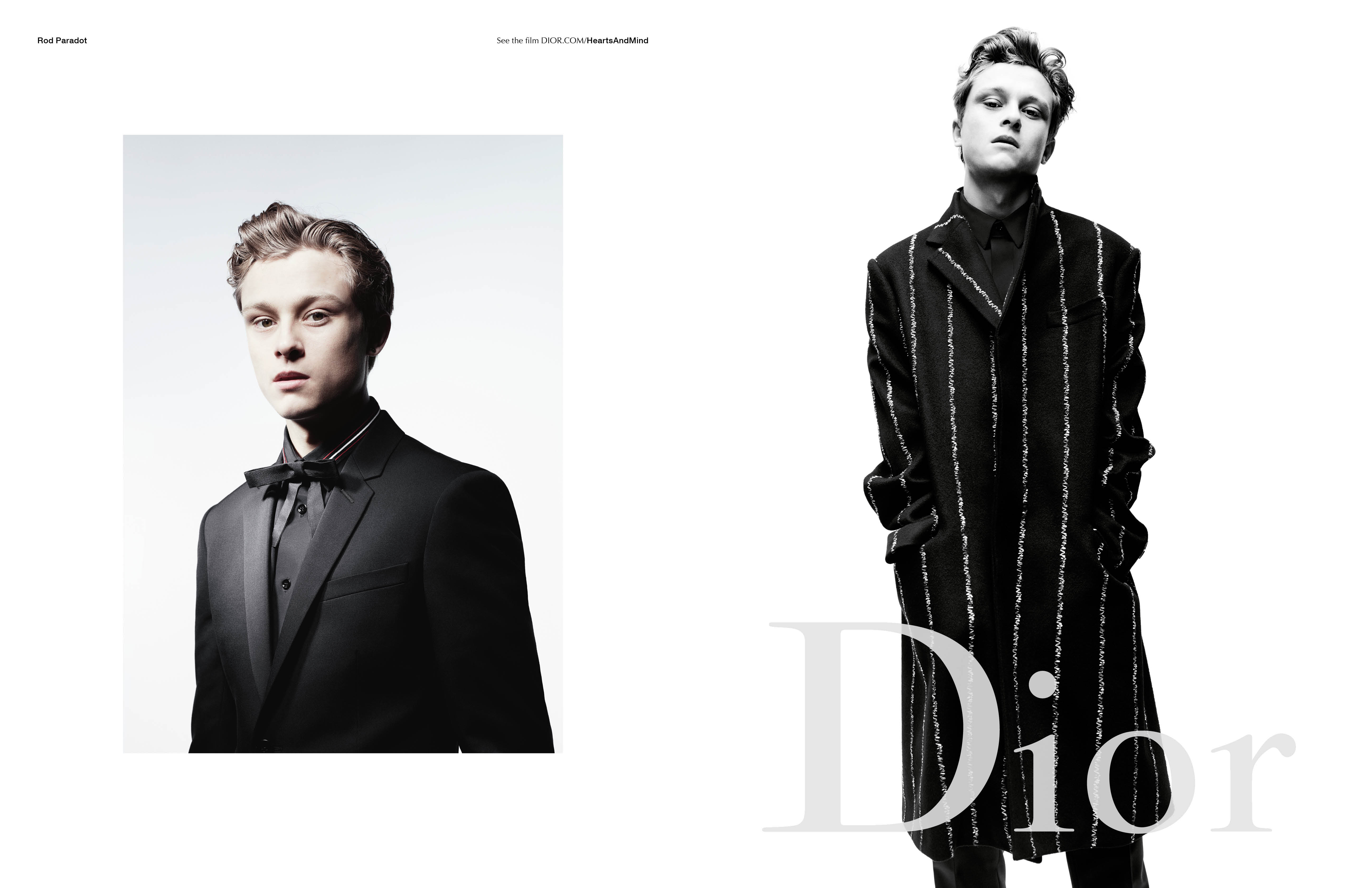 DIOR HOMME FALL-WINTER 2016 CAMPAIGN BY WILLY VANDERPERRE