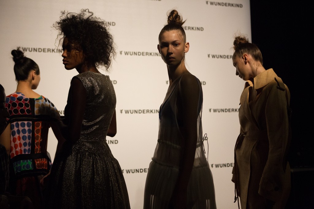 Wunderkind SS17 backstage Milan Fashion Week womenswear Crash Magazine by Tassili Calatroni