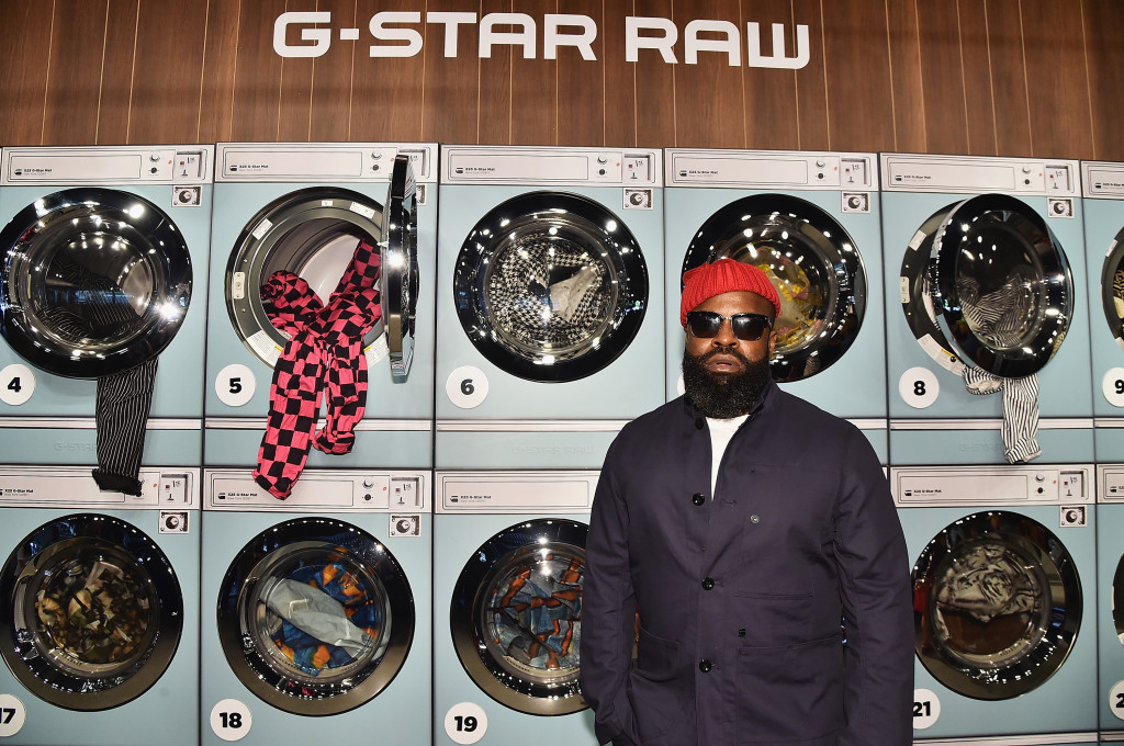 NEW YORK, NY - SEPTEMBER 13: Black Thought attends Pharrell Williams And G-Star RAW Presents The New G-Star Elwood X25 Prints - New York Fashion Week - Spring/Summer 2018 on September 13, 2017 in New York City. (Photo by Theo Wargo/Getty Images for G-Star RAW )