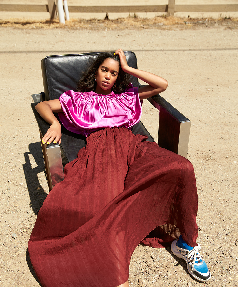 A MEETING WITH LAURA HARRIER - CRASH Magazine
