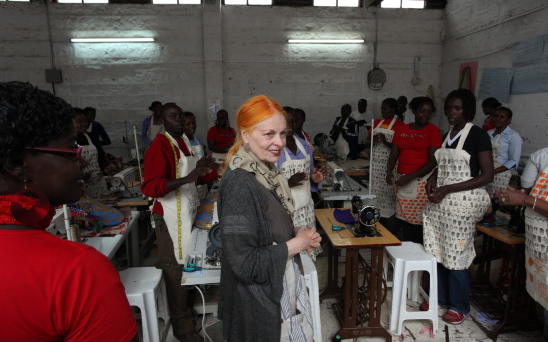 VIVIENNE WESTWOOD CELEBRATES 10 YEARS OF THE « MADE IN KENYA » PROJECT