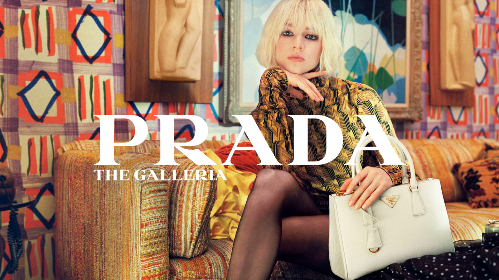 Scarlett Johansson Stars in New Prada Galleria Handbag Campaign