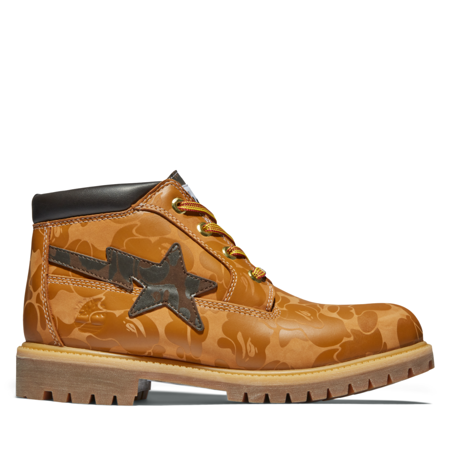 timberland x bape