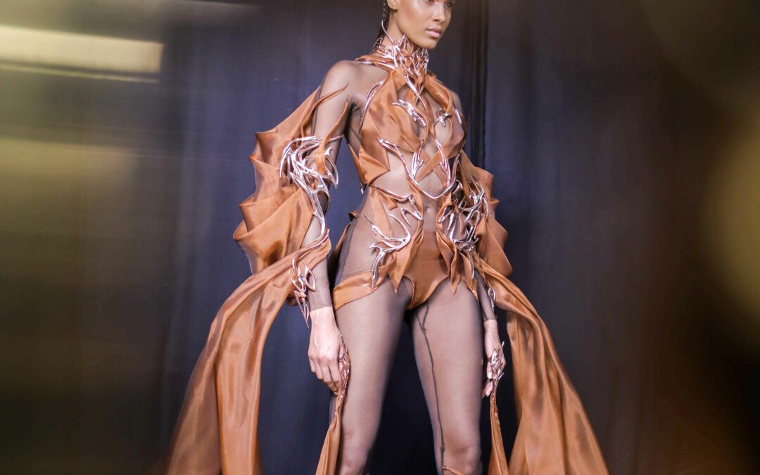 BACKSTAGE AT IRIS VAN HERPEN AW 2022 COUTURE