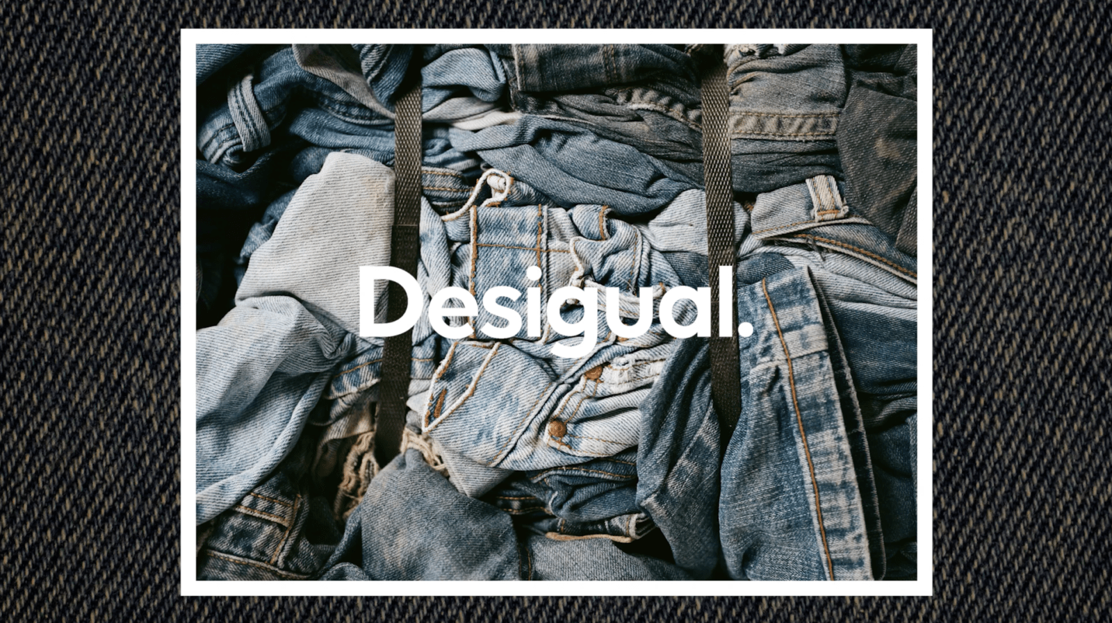 Sluimeren metgezel Drink water DESIGUAL NEW, AGAIN AND AGAIN : A CIRCULAR DENIM COLLECTION WITH RECYCLED  AND RECYCLABLE CLOTHING - CRASH Magazine