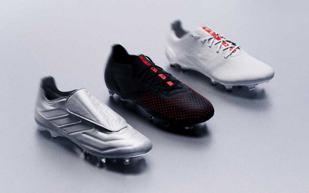 ADIDAS AND PRADA UNVEIL THEIR FIRST SOCCER SHOE COLLECTION