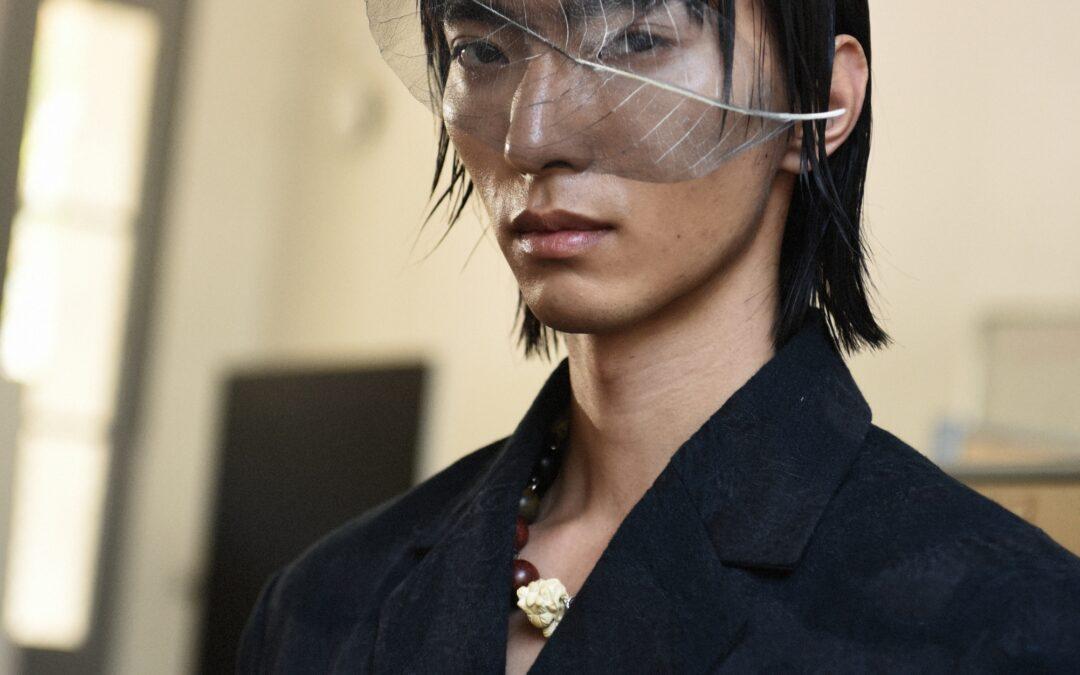 BACKSTAGE AT FENG CHEN WANG MEN’S SS24 SHOW